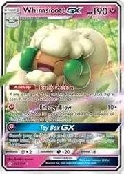 Pokemon – Whimsicott GX 140/214 – Unbroken Bonds - Single Card