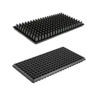 10-Pack Durable Seed Starter Trays for Vegetables & Fruits Plug Flats