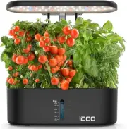 10-Pod Smart Garden System - Indoor Hydroponics Growing Kit with LED Lights | Au