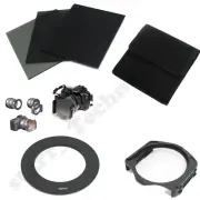 FULL ND2 4 8 filter+ Pouch Case+ 58mm Adapter Ring+Holder for Cokin P Series new