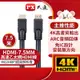 PX大通4K@30高畫質公對公高速乙太網HDMI線7.5米 HDMI-7.5MM