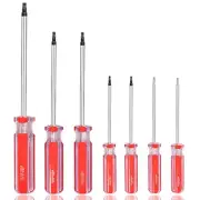 Triangle Screwdrivers Set 7 Sizes 1.4mm 1.8mm 2.0mm 2.3mm 2.7mm 3.0mm 4.2mm,