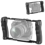 NEEWER Universal Video Camera Cage Rig Stabilizer with Arca Type Base,Dual Grips