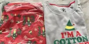 Elf Long Sleeve Crew Neck 2-pc Fleece Christmas Pajama PJ Set XL New