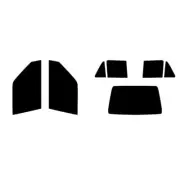 For Renault Super 5 5-door Hatchback 1984-96 Full Pre Cut Window Tint Kit Film