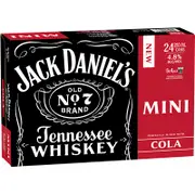 Jack Daniels & Cola Can 250mL