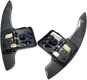 Car Steering Wheel Shift Paddles for Jaguar XF XE/L&and R&Over Range Rover Evoque Discovery Sport Carbon Fiber Steering Wheel Shift Paddle Shifter Extended HTEOPOEKFR