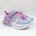 SKECHERS S LIGHTS 中童款 電燈鞋 可開關 303753LLVMT 兒童運動鞋