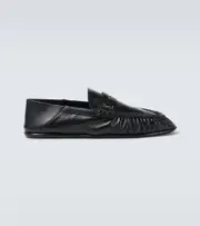[Saint Laurent] Saint Laurent Le Loafer leather penny loafers AU 9 black