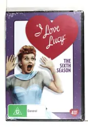 I Love Lucy : The Sixth Season 6 - Lucille Ball : 4 DVD Set Region 4 New Sealed