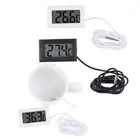 1Pc Digital LCD Display Thermometer Temperature Meter Temp Sensor With Probe BAZ