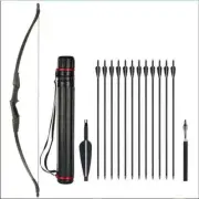 20-40lbs Archery 57" Takedown Bow for Recurve Bow and Arrow Set Left Right Hand