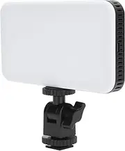 LED Fill Light, Mini Dimmable Video Light 2700-6500K Camera Selfie Photography Fill Light, Live Streaming LED Fill Lamp for Live Broadcast/Makeup/