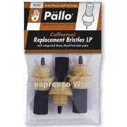 PALLO COFFEE TOOL NYLON REPLACEMENT BRISTLES PACK OF 3