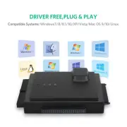 External Hard Drive Disk Enclosure Converter Case (Up to 6TB) USB 3.0 5Gbps