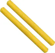 Pool Noodle, 2PCS 59 Inch Soft Foam Noodle, Waterproof Swimming, Strong Buoyancy Swimming Float for Kids Adults, Yellow Pool