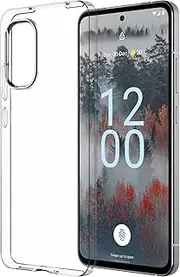 [MEZON] Ultra Slim Gel Back Case for Nokia X30 5G - Premium Crystal Clear TPU Case (Nokia X30 5G, Gel)