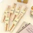 Bamboo Chinese Chopsticks Cartoon Animal Long Chopsticks Chopsticks Tableware