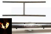 H40: Lifetime Warranted 40″ H-BURNER (4row flames) 316 STAINLESS FIRE TABLE/ PIT