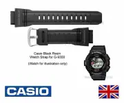 G-9300 Casio Watch Strap Band for G-9300, G9300, G 9300 Mudman G-Shock - Black