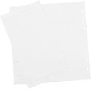 Tofficu Loose Leaf Binder Paper 45 Sheets Planner Paper Refills A6 Size Smooth Writing Binder Inserts