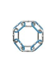 Chains sterling-silver bracelet S,M Blue