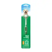 Tropiclean Fresh Breath Tripleflex Dog Toothbrush - Large