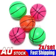 2*- Small Mini Children Inflatable Basketballs Kids Sports-Toy Kids Sports Ball