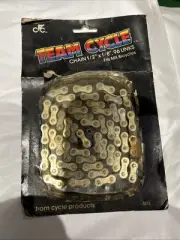 Old School BMX TYC Chain NOS 1970s 80s Mongoose Motomag BMX Team Cycle 96 Links