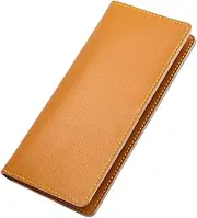 [Beavorty] Leather Long Wallet for Women Stylish Coin Purse Handbag with Unique Design for Shopping Travel and Daily Use Durable and Lightweight Fashion Accessory