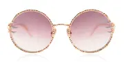 Anna-Karin Karlsson THE CLAW & THE MOON Rose Gold Men's Sunglasses Gold Size 65