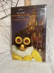 Hallmark "Oscar Owl" Halloween Mask with Elastic String USA New! Sealed!
