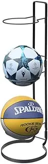 Ball Storage Rack, Space-Saving Practical 3 Tier Cube Ball Storage Holder,Universal Sports Ball Organizer for Basketball Football Volleyball Soccer Storage Display