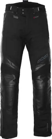 Büse Novaro, textile/leather pants waterproof , color: Black , size: 102