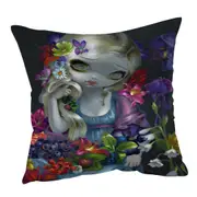 Maiden Flora the Goddess of Flowers Cushion Cover