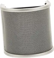 Yardenfun Gaming Mic Pop Filter Metal Mesh Windscreen Cover Handheld u Shape Windscreen for Recording and Karaoke