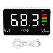 Digital Decibel Meter, Sound Level Meter 30-130dBA for Acoustic Measurements
