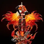 30cm Demon Slayer Figures, Rengoku Kyoujurou Figure, Anime Figurine, PVC Model S