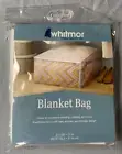 Whitmor Blanket Bag 21x25x11 in NEW