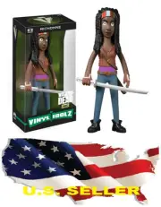 NEW FunKo Vinyl Idolz Walking Dead Michonne Toy Figure NEW IN BOX FAST SHIP