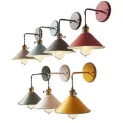 Nordic Simplicity Led Macarons Colorful Wall Light Home Improvement Bed Room Foyer Study Bedside Ais yellow