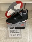 DS 2024 Nike Air Jordan Retro 4 Bred Reimagined Grade School Size 7Y