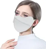 Thermal Face Shield, Winter Warm Face Cover | Windproof Outdoor Face Cover, Fleece Face Shield, Dustproof Mouth Cover for Cycling, Walking, Skiing, Climbing, gray (light gray), 説明を参照してください
