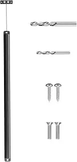 yupeuooe Screen Door Parts, Screen Door Closure, Adjustable Tension Spring Pull Handle Kit for Auto Close Outdoor Garage Camping Car Shower