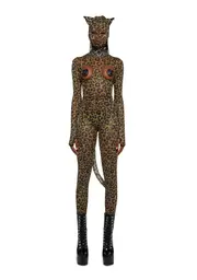 [Trickz N' Treatz] Cat Attack Open Cup Leopard Costume