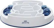 Trixie Activity Slide and Feed Strategy Game Slow Feeding Bowl, White, 30 x 27 cm Size