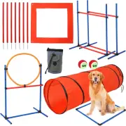 Dog Agile Training Equipment, 87-Piece Dog Obstacle Course Training Starter Kit