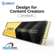 ORICO O7000 New PCIe4.0 M.2 NVMe SSD Internal Solid State Drive M.2 M Key 2280