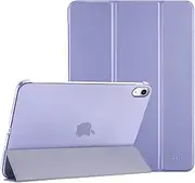 ProCase for iPad (A16) 11th Generation 11 Inch 2025/ iPad 10th Generation 10.9 Inch 2022 Case, Slim Smart Cover with Translucent Hard Shell Back, Supports Touch ID, Auto Wake/Sleep -Lightpurple