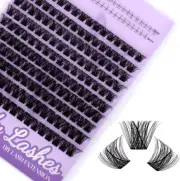 WENDY Lashes Clusters Multi-Type DIY Eyelash Extension - Lash Clusters D Curl...